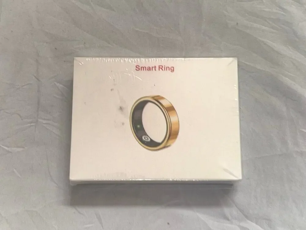Fitness and Health Tracker Gold Smart Ring size 10 Factory Sealed